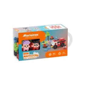 Mini Waffle City - Fire Truck | Marioinex