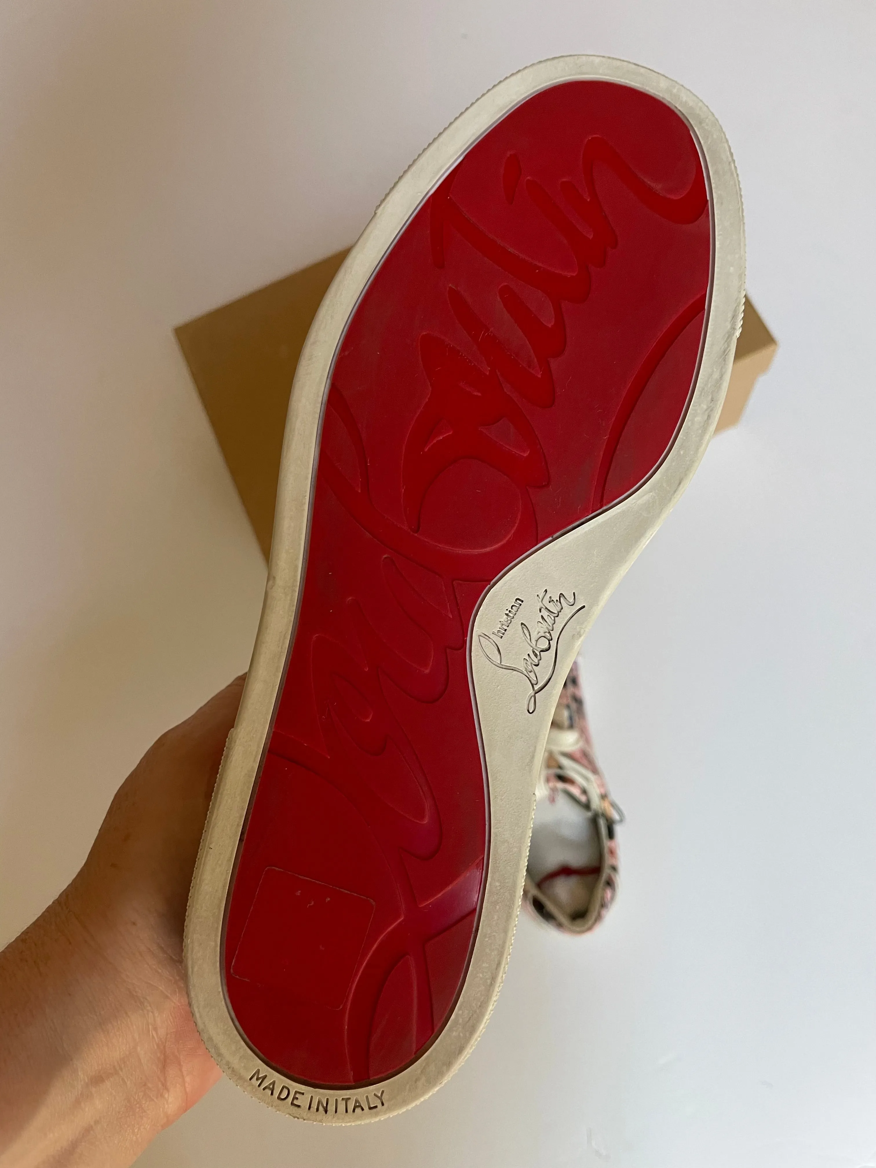 Multi-colored Shoes Sneakers Christian Louboutin, Size 6