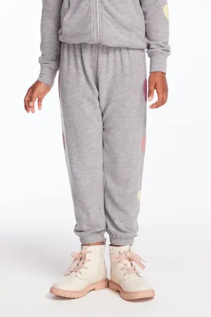 Multi Hearts Girls Sweatpants