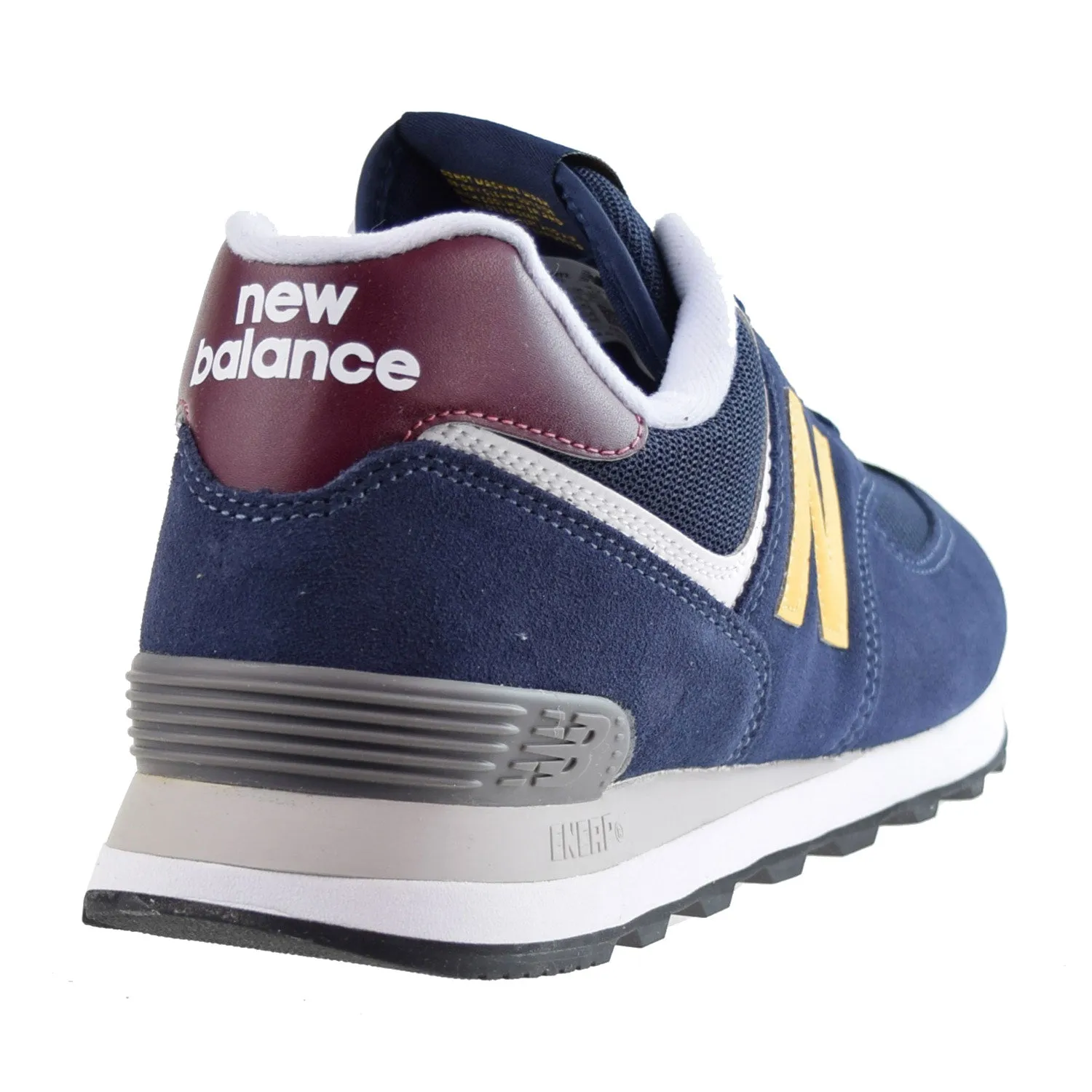 New Balance 574 Men's Shoes Navy-Yellow