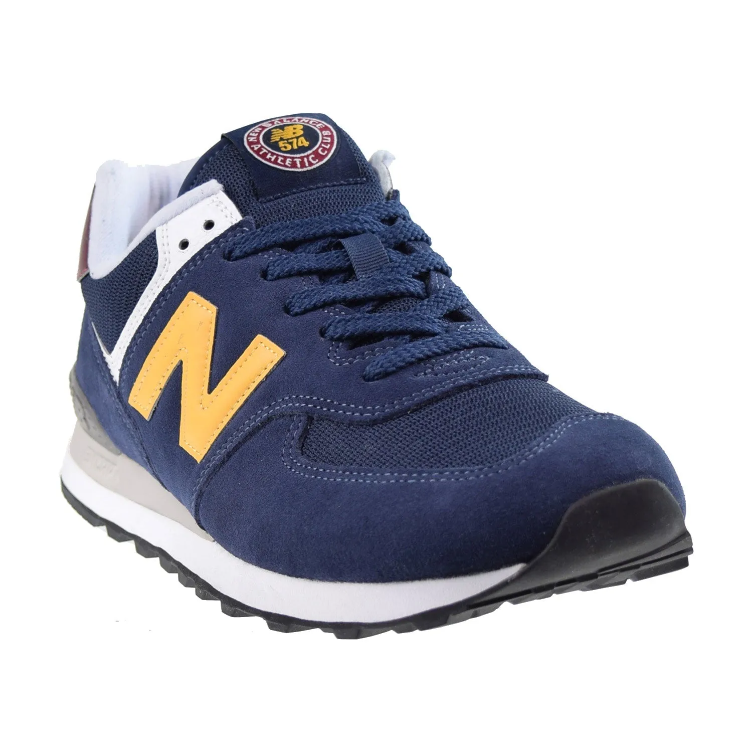 New Balance 574 Men's Shoes Navy-Yellow