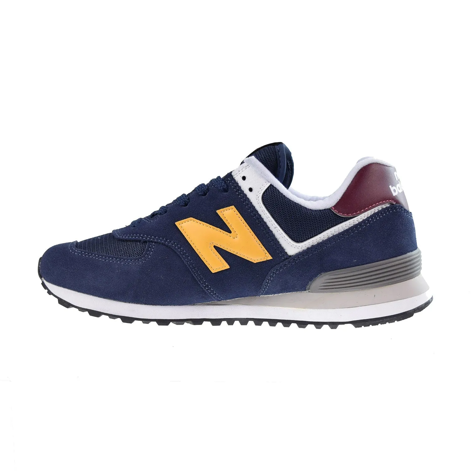 New Balance 574 Men's Shoes Navy-Yellow