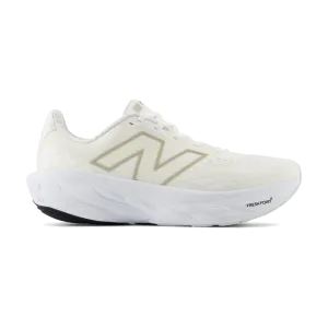 New Balance Women's Fresh Foam X 1080 v14 White/Light Gold Metallic/Sea Salt
