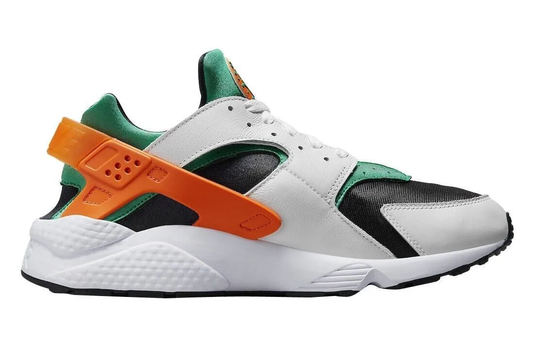 Nike Air Huarache DD1068-111 Men's White Orange Green Running Sneaker Shoes D113