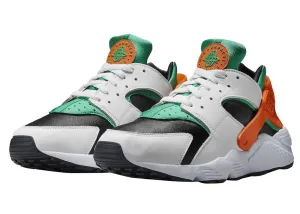 Nike Air Huarache DD1068-111 Men's White Orange Green Running Sneaker Shoes D113