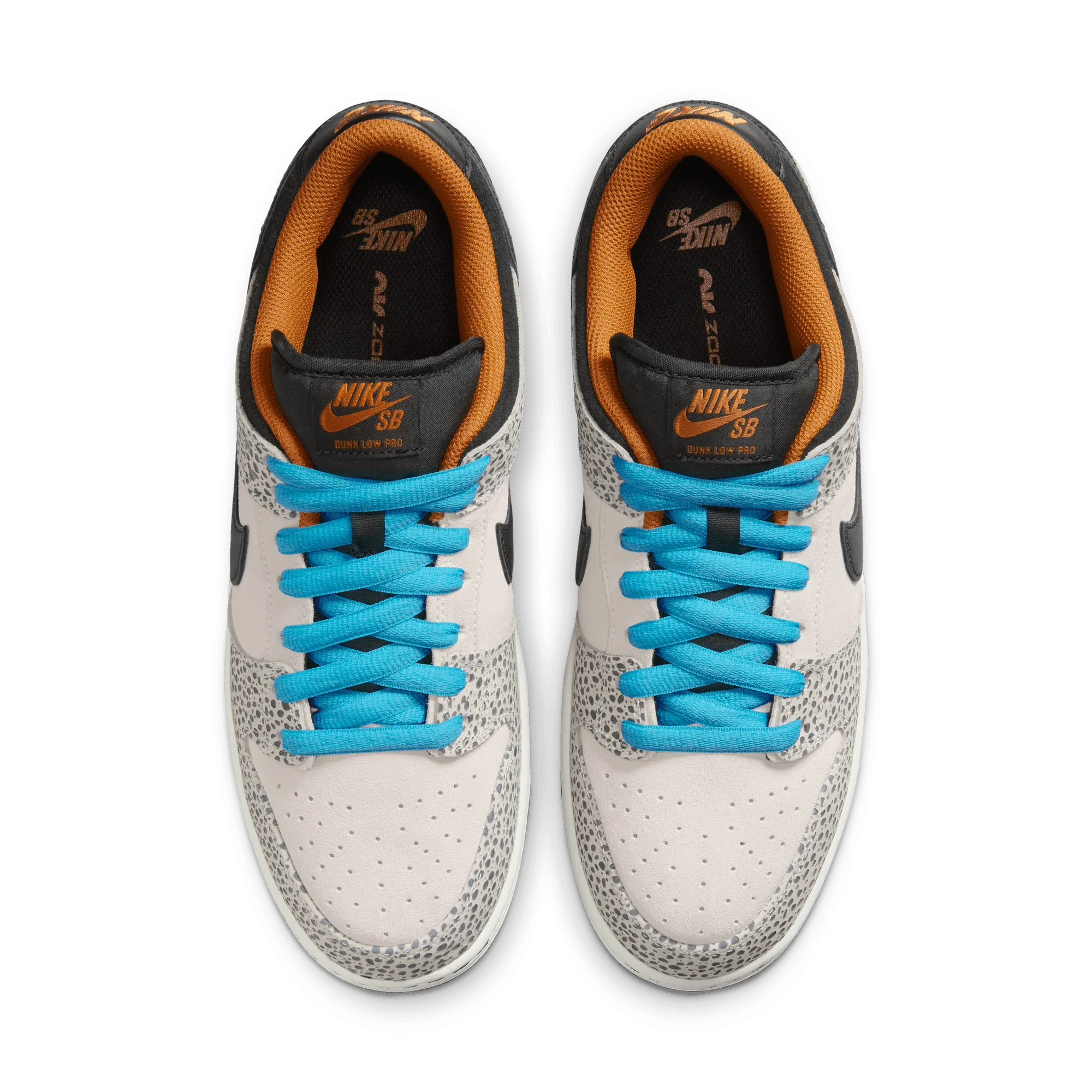 Nike SB Dunk Low Pro Olympic Safari Skateboard Shoe - Electric Phantom/Black-Black-Monarch