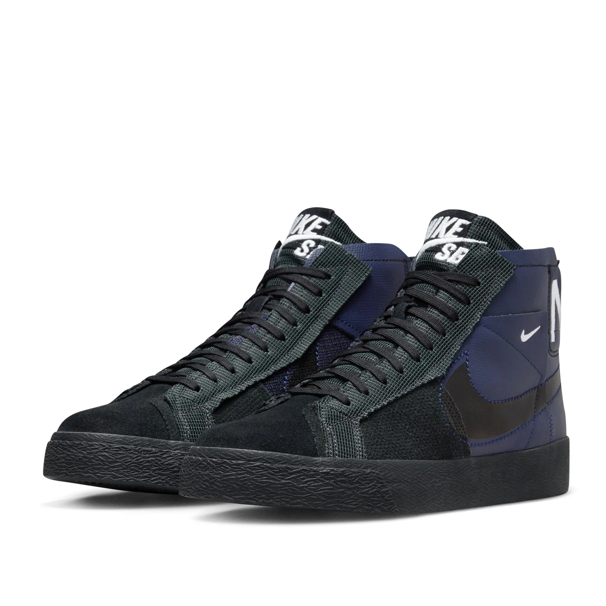 Nike SB Zoom Blazer Mid PRM Midnight Navy/Black Sale