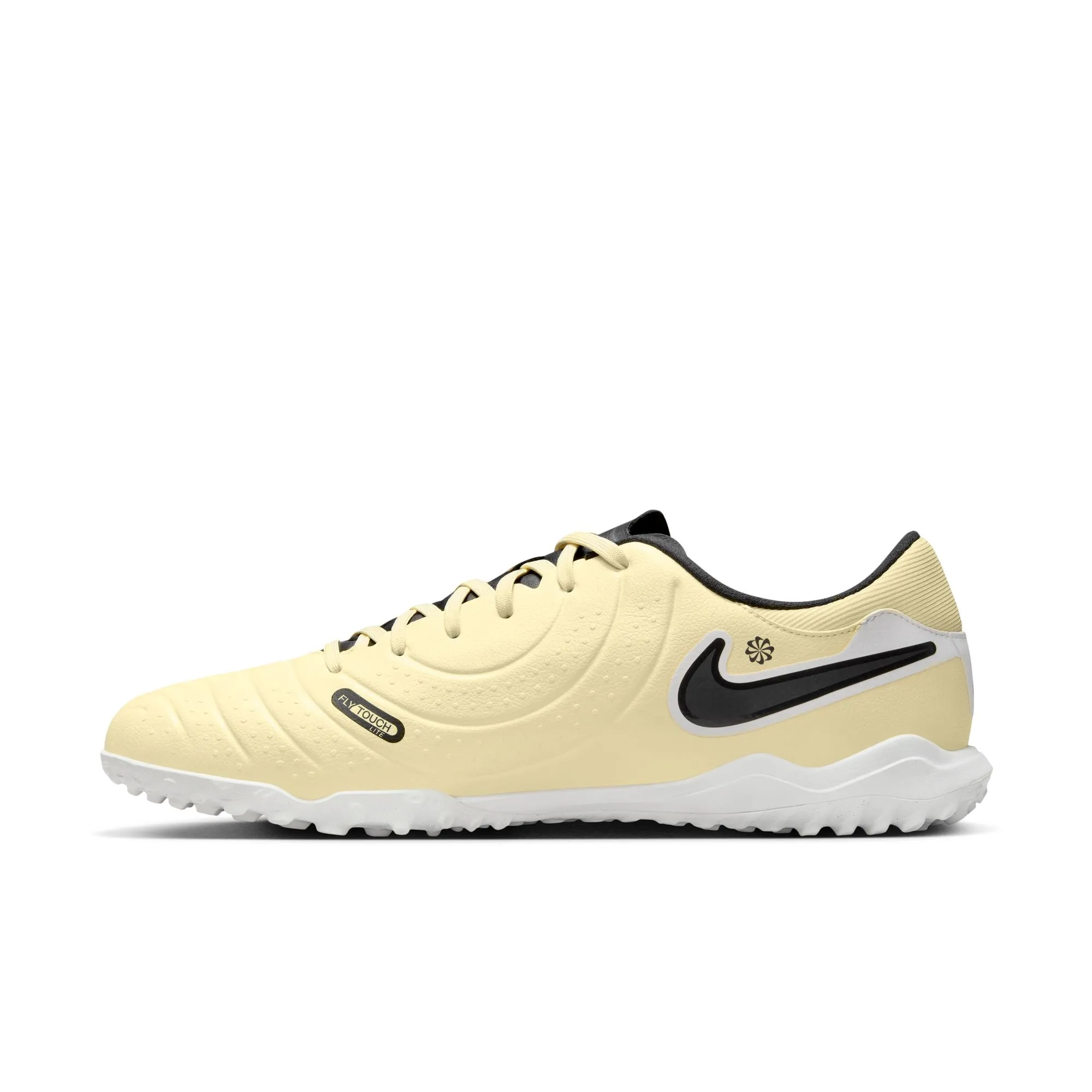 Nike Tiempo Legend 10 Academy TF Turf Soccer Cleat - Lemonade/Black