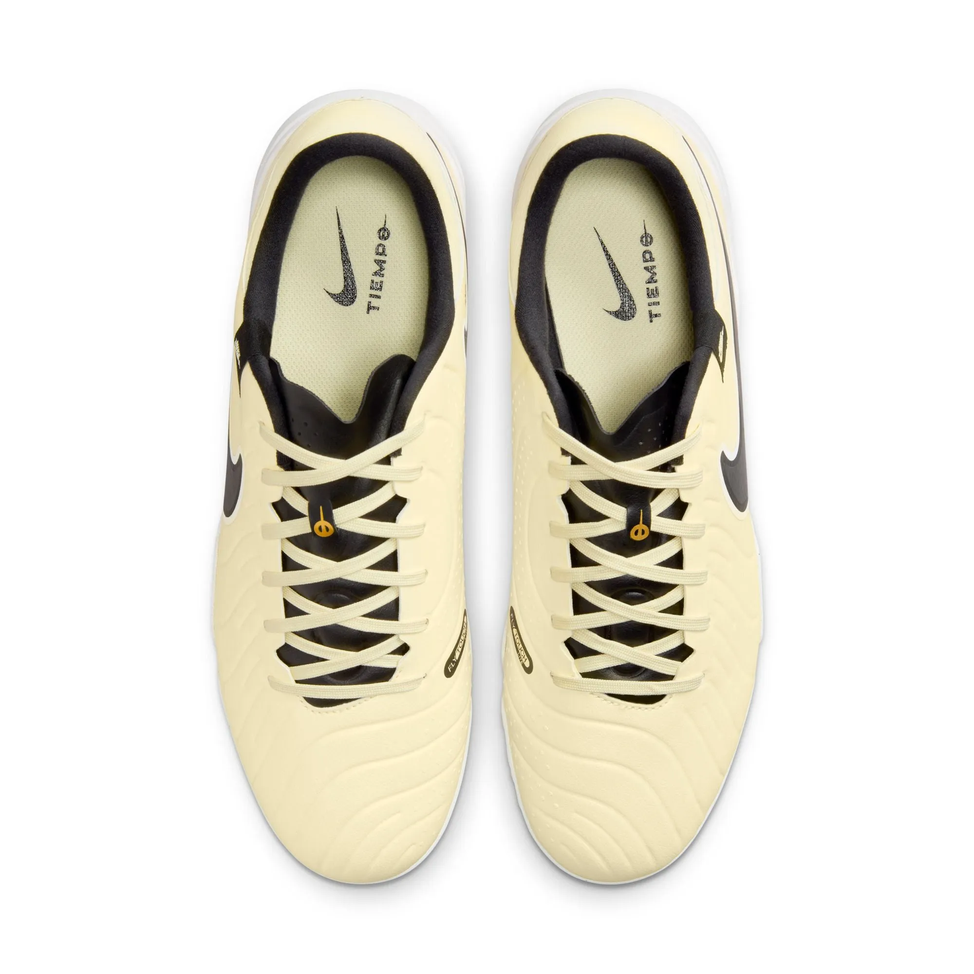 Nike Tiempo Legend 10 Academy TF Turf Soccer Cleat - Lemonade/Black