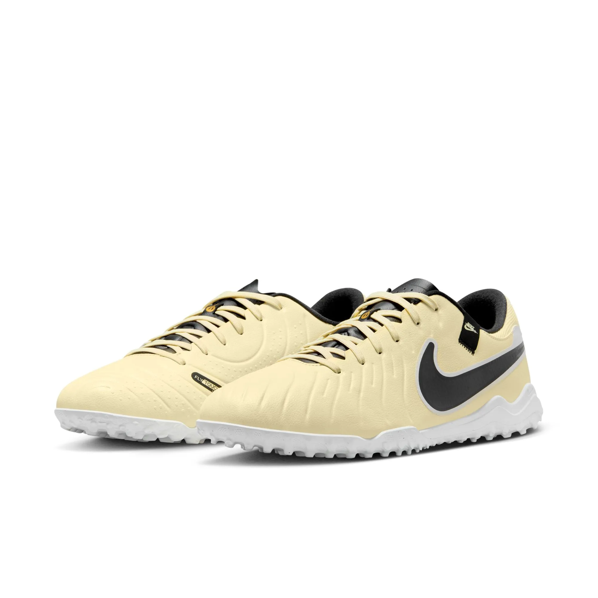 Nike Tiempo Legend 10 Academy TF Turf Soccer Cleat - Lemonade/Black