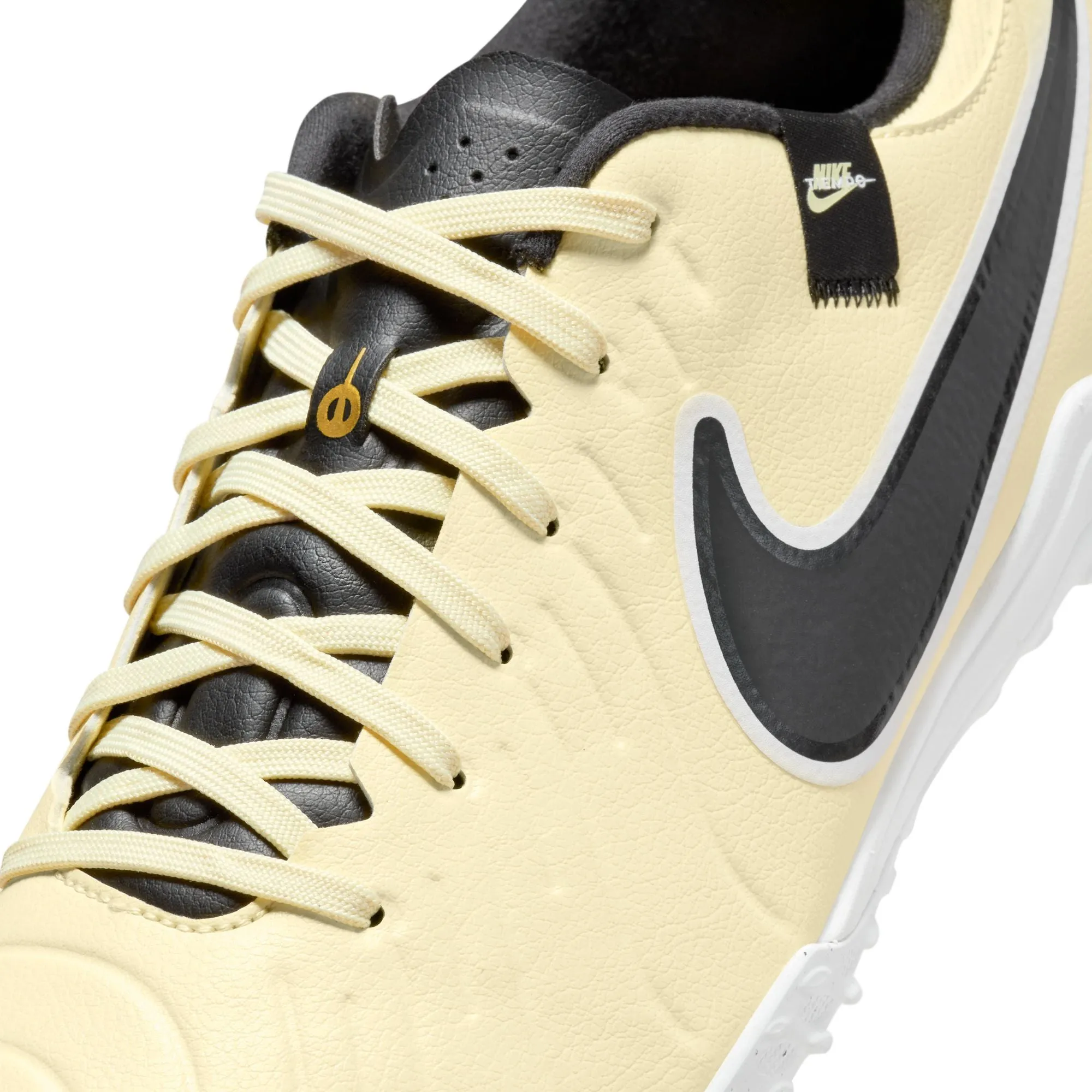 Nike Tiempo Legend 10 Academy TF Turf Soccer Cleat - Lemonade/Black