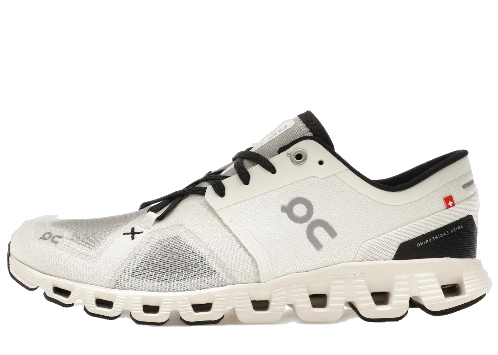 On Running Men's Cloud X 3 Shoes - Ivory / Black