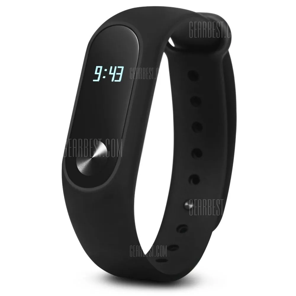 Original Xiaomi Mi Band 2 Smartband- BLACK INTERNATIONAL VERSION