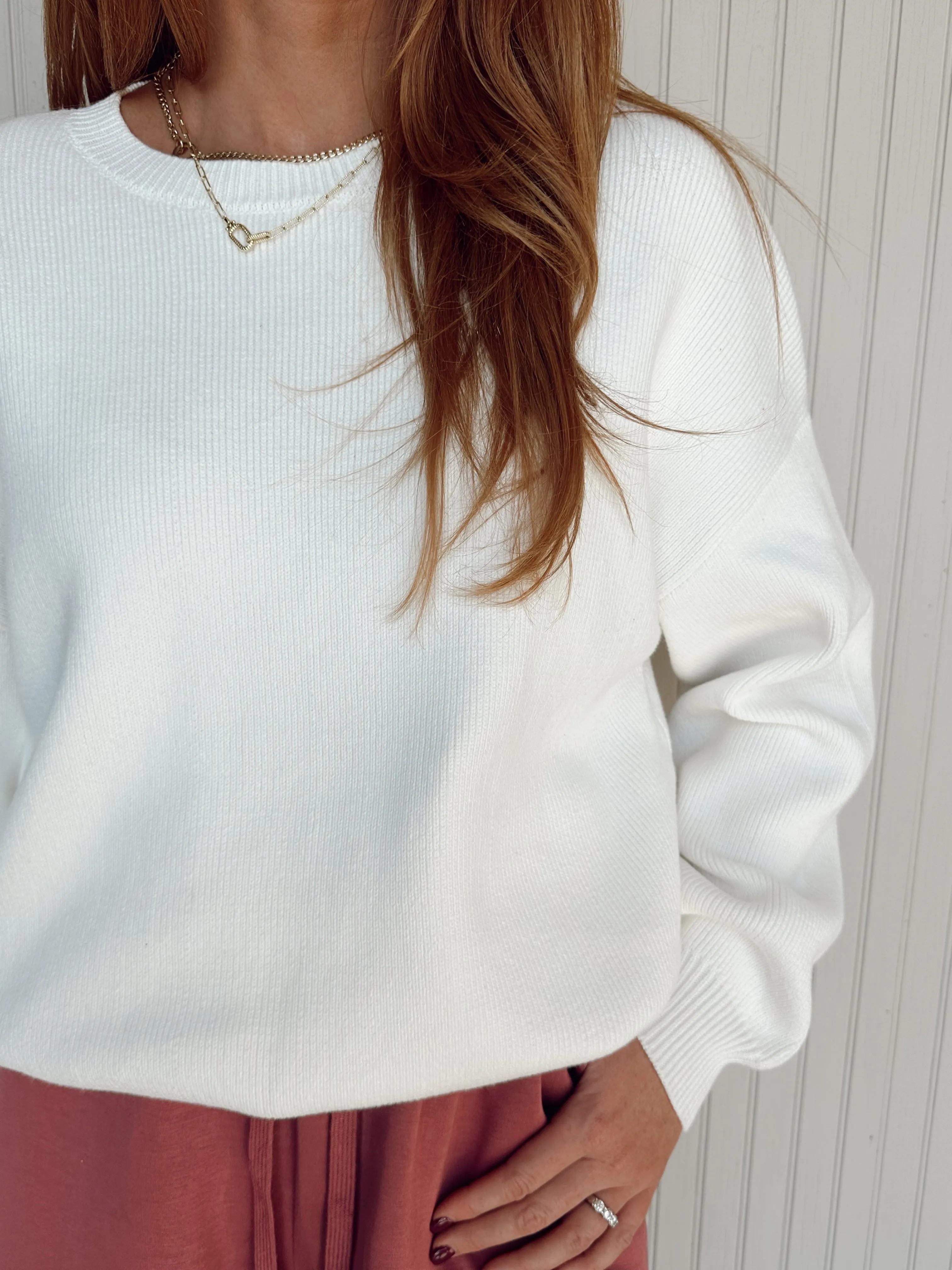 Perfect Crewneck Sweater