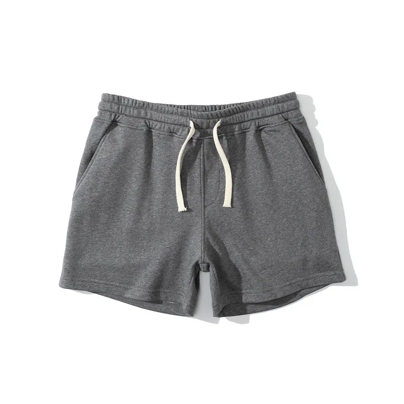 PURE COTTON COLORFUL 5'' INSEAM RUNNING SHORTS
