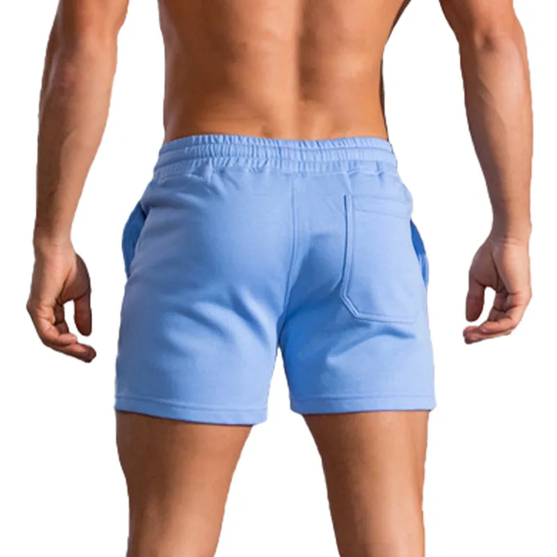 PURE COTTON COLORFUL 5'' INSEAM RUNNING SHORTS
