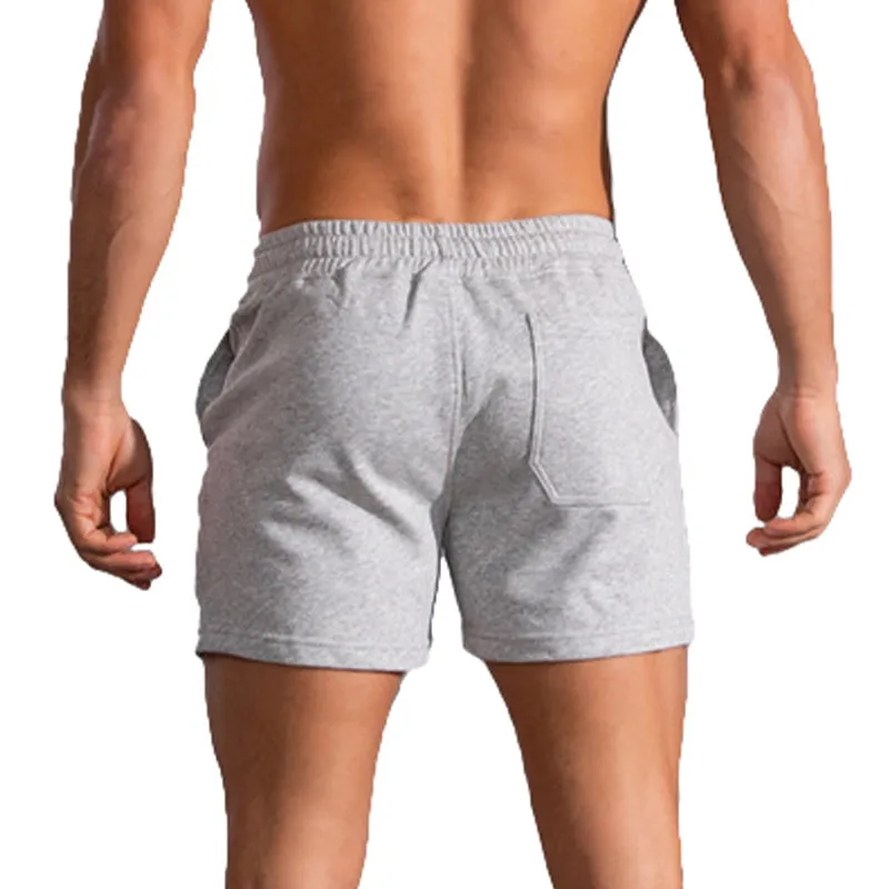 PURE COTTON COLORFUL 5'' INSEAM RUNNING SHORTS