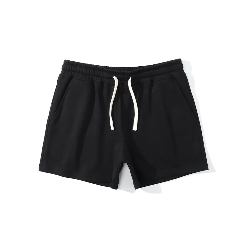 PURE COTTON COLORFUL 5'' INSEAM RUNNING SHORTS