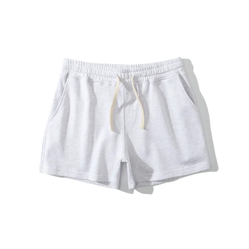 PURE COTTON COLORFUL 5'' INSEAM RUNNING SHORTS