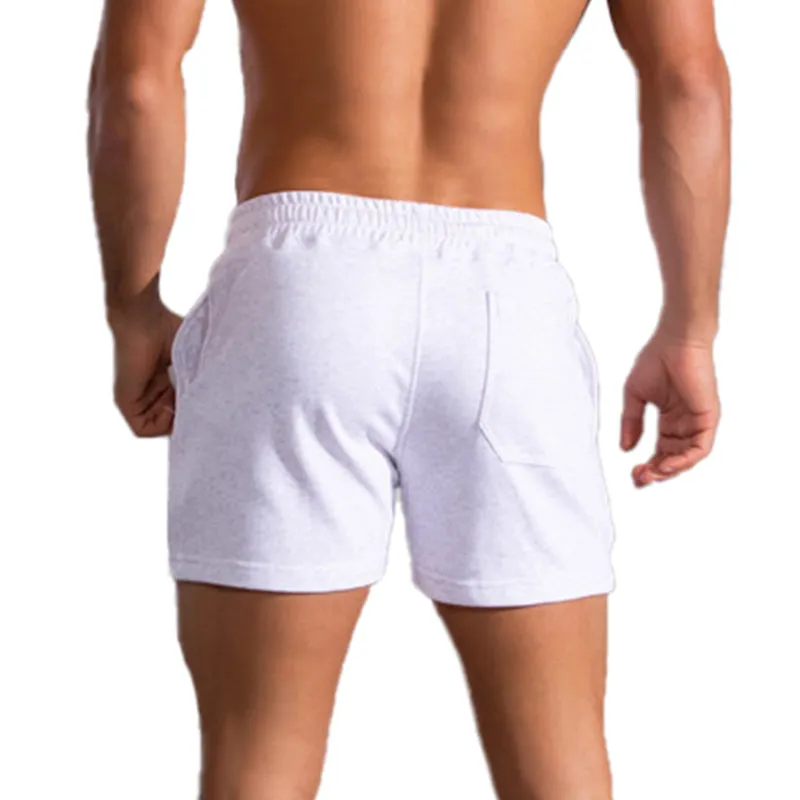 PURE COTTON COLORFUL 5'' INSEAM RUNNING SHORTS