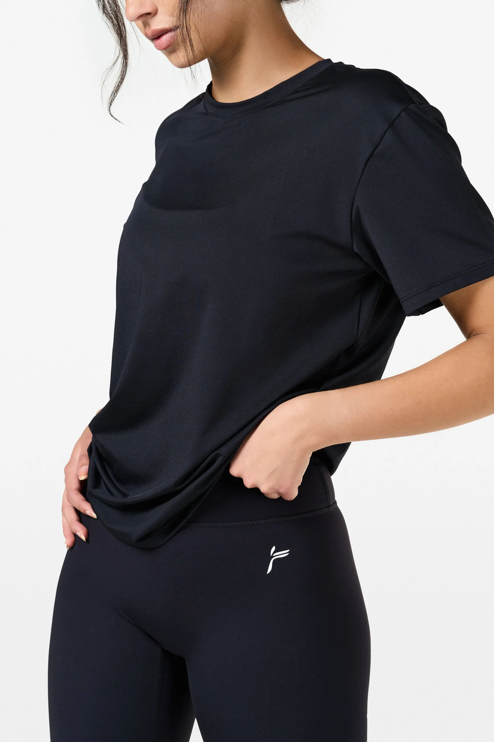 Relaxed Mesh T-Shirt
