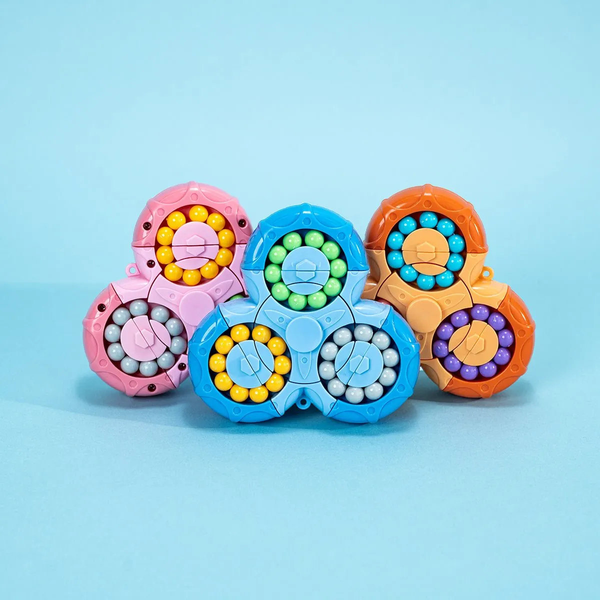 Rotating Magic Bean Puzzle Toy 3pcs
