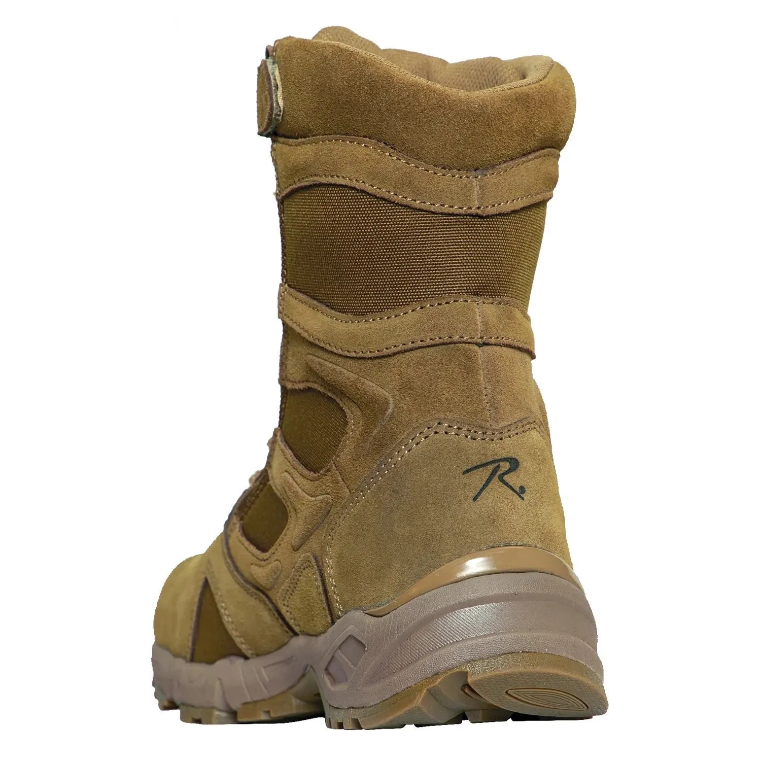 Rothco Forced Entry 8" Deployment Boots With Side Zipper