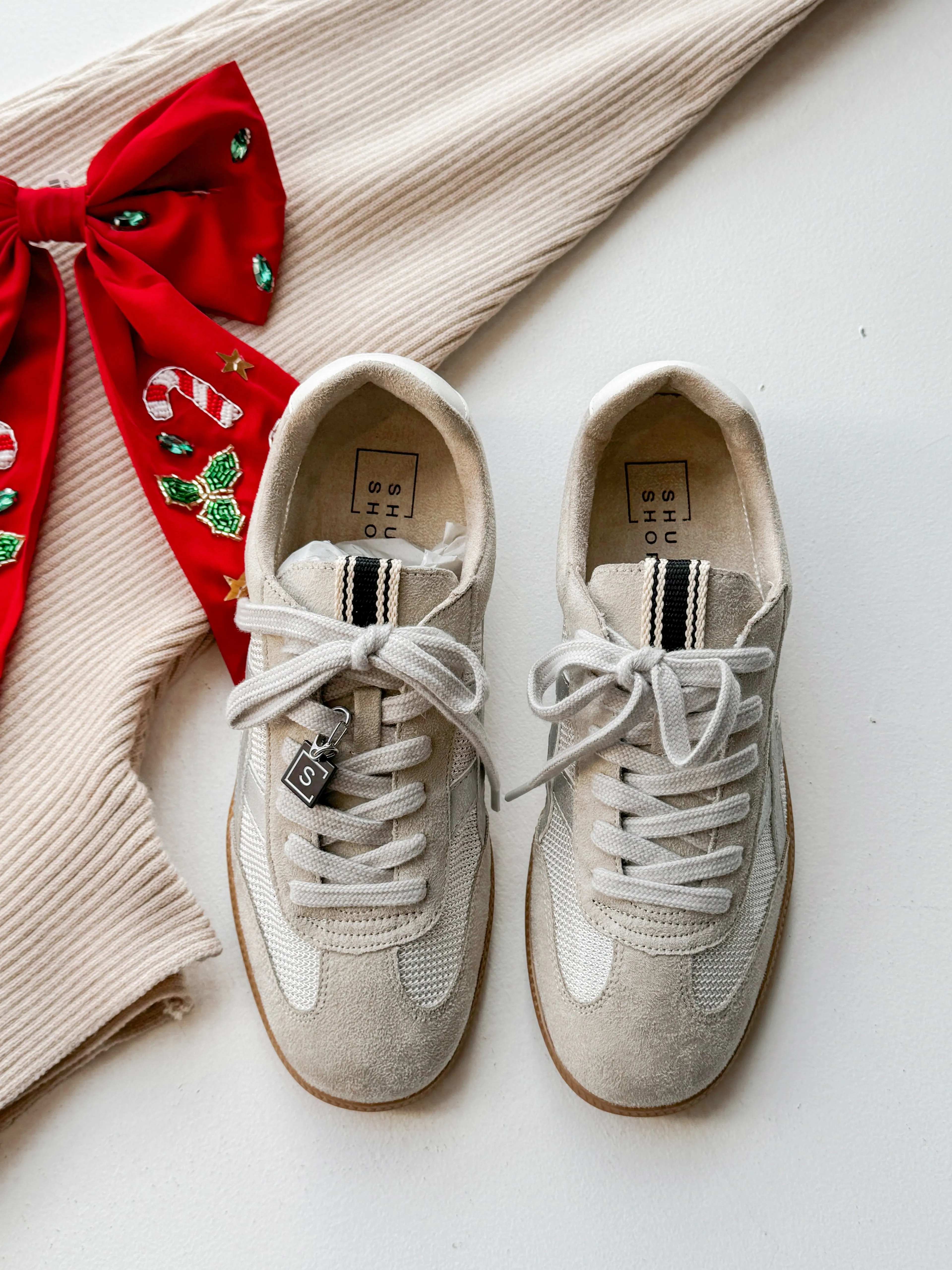 Sasha Silver Sneaker
