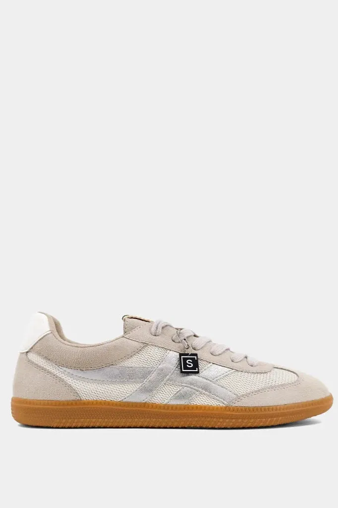 Sasha Silver Sneaker