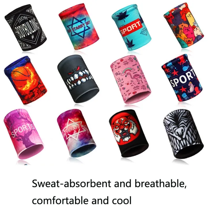 Sports Fitness Elastic Wristbands Absorbing Sweat Playing Ball Riding Wiping Sweat Cold Wristbands, Specification: S(Faile)