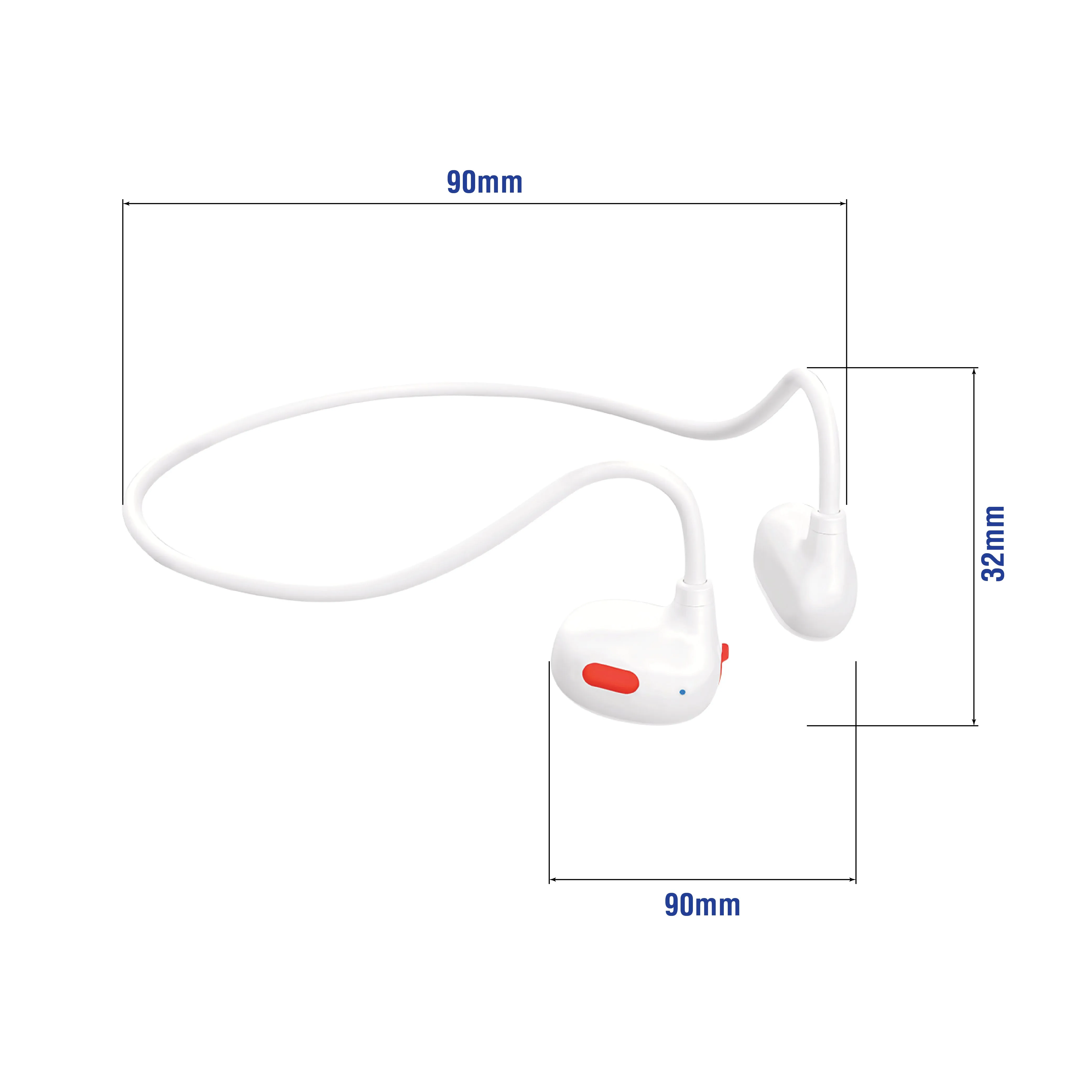 Sports Headphones Air Conduction | Hours of Quality Audio | Supa Fly
