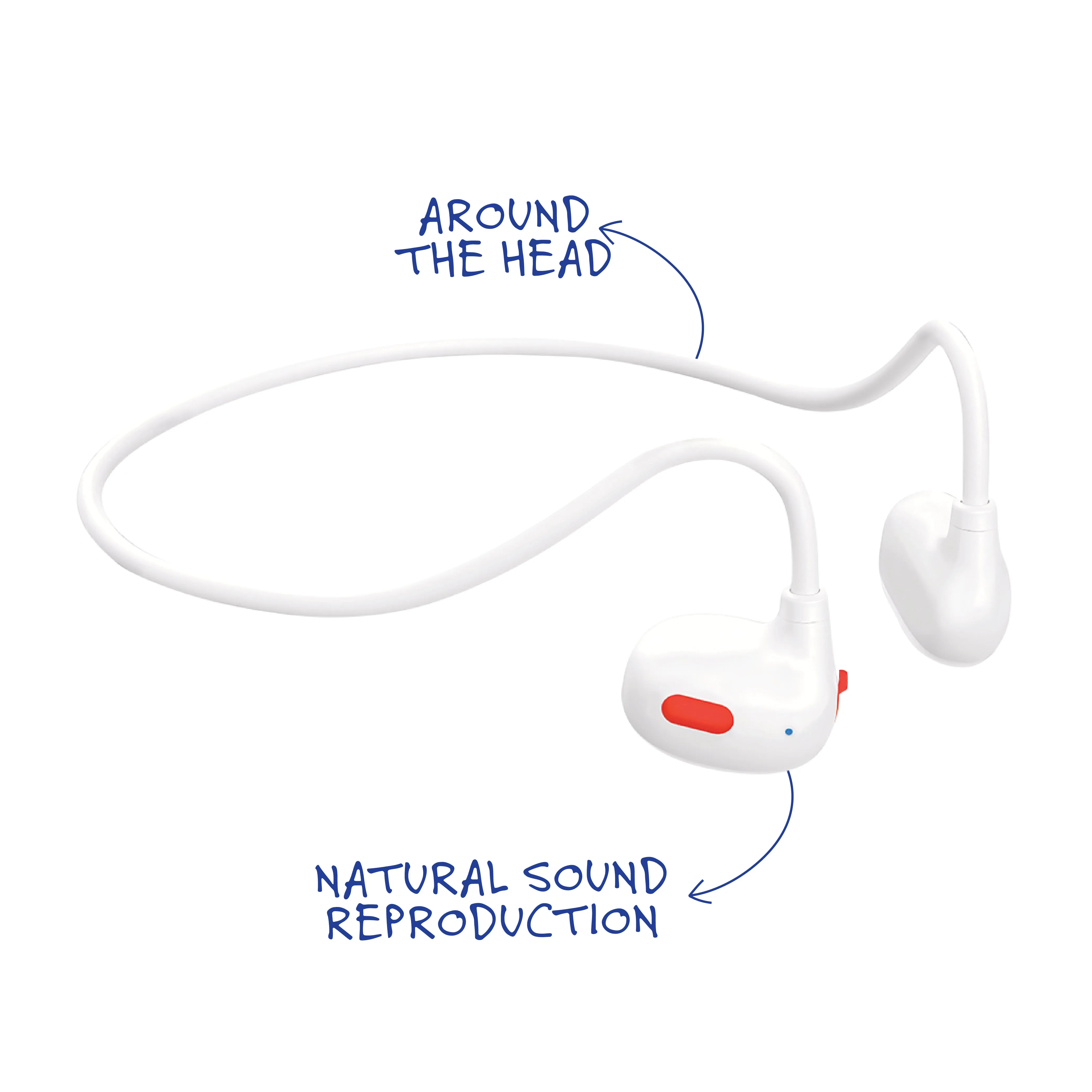 Sports Headphones Air Conduction | Hours of Quality Audio | Supa Fly