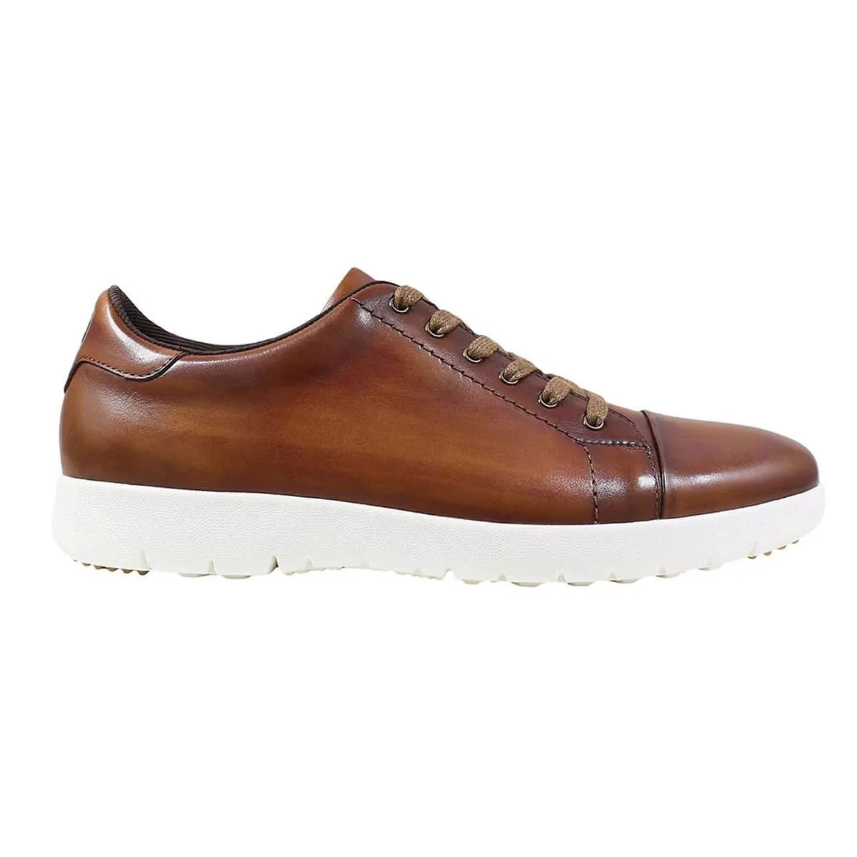 Stacy Adams Men's Sneakers - Hawkins Cap Toe Lace Up Cognac | 25294-221