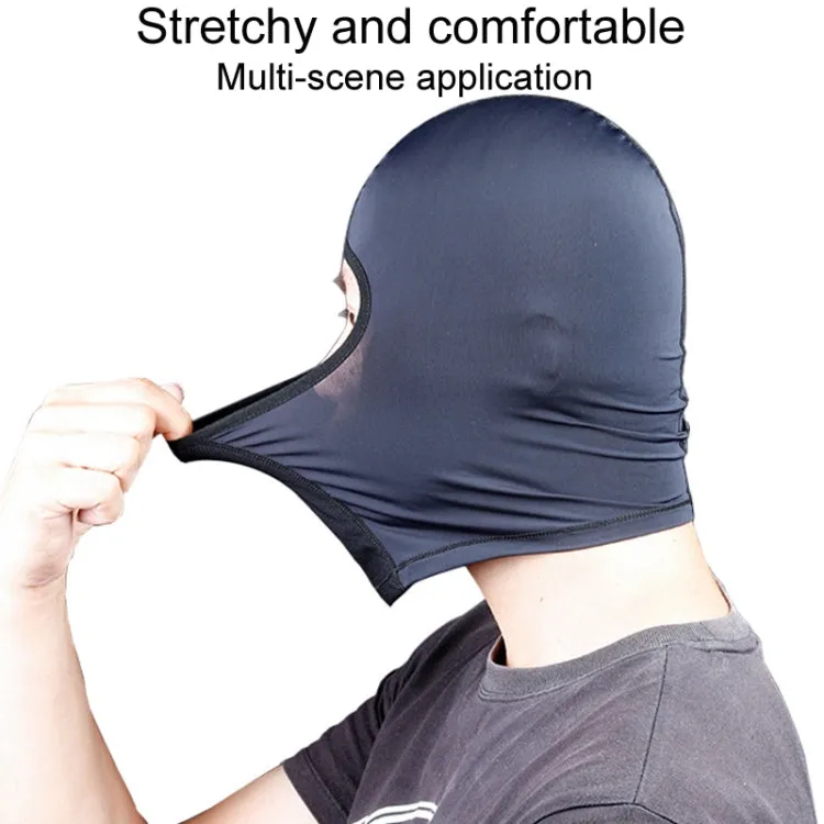 Summer Icy Silk Motorcycle Riding Headgear Outdoor Sports Sun Protection Mask, Model: Basic Model