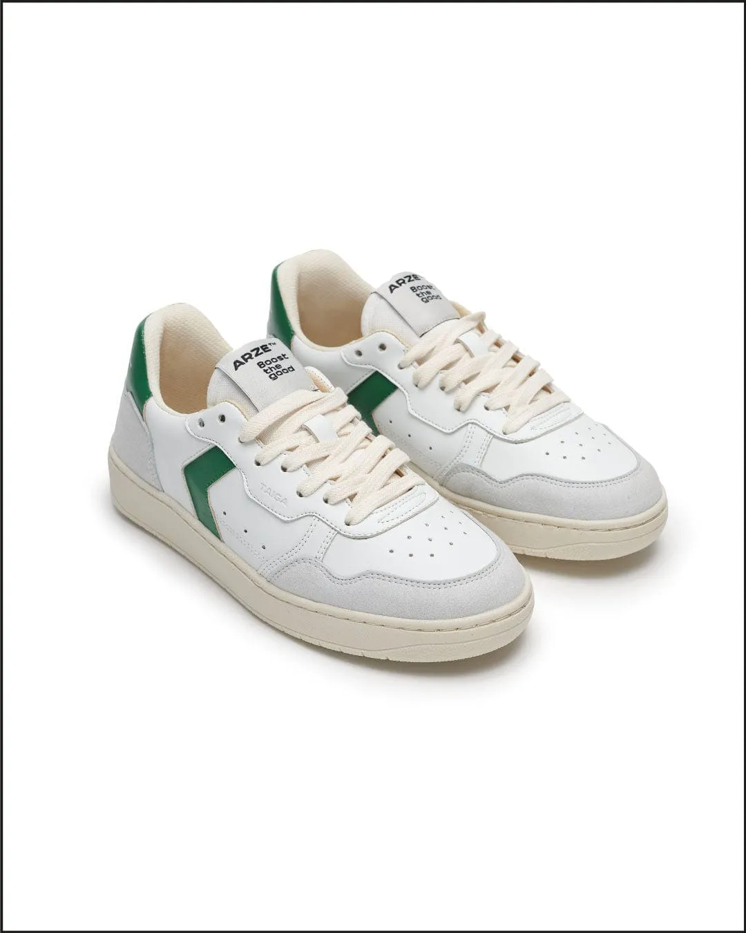 Taiga Green Sneakers