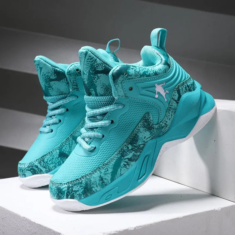 Thick Sole Soft Boys Basketball Shoes Non-slip