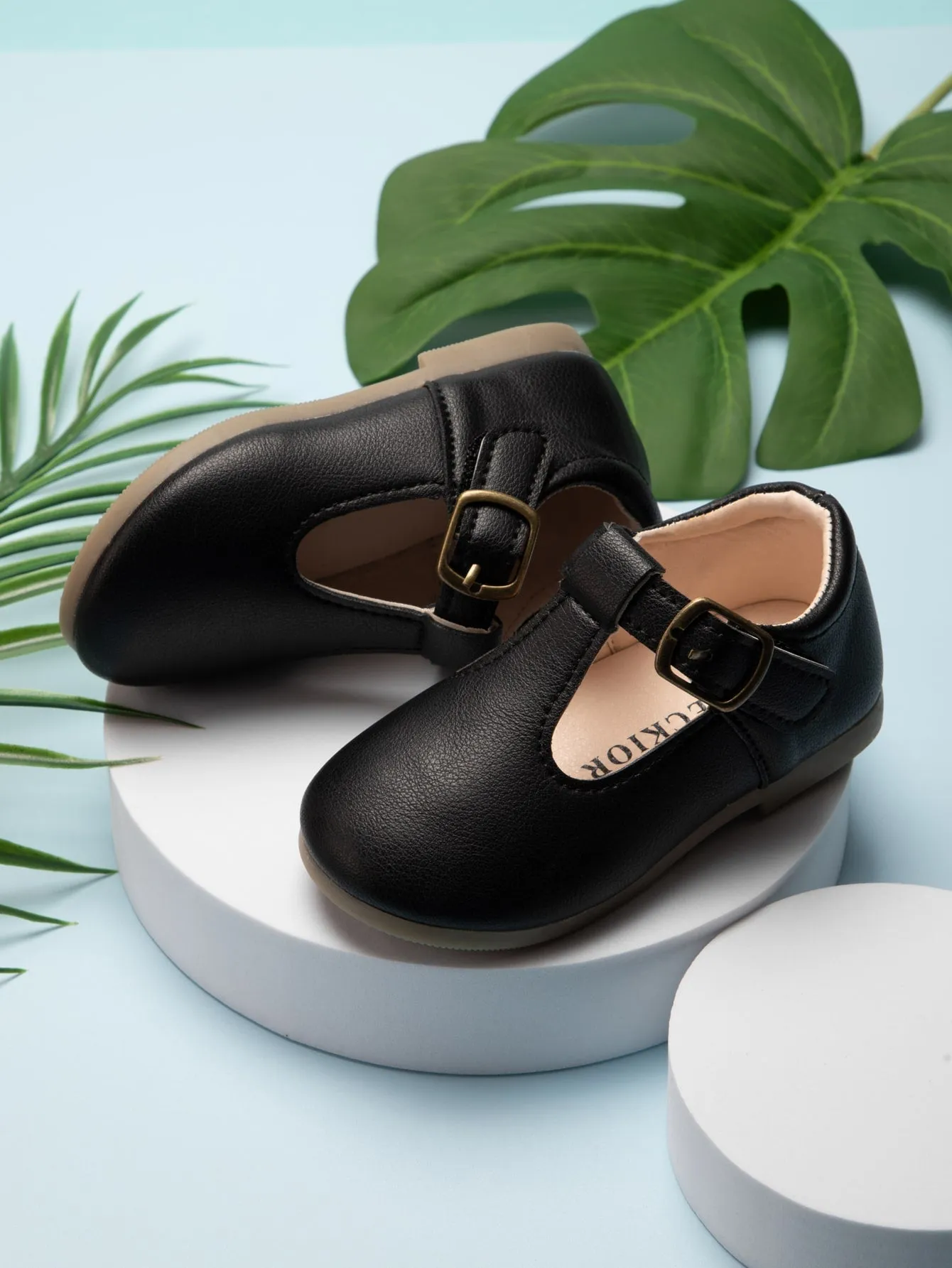 Toddler Girls Buckle Detail Flats