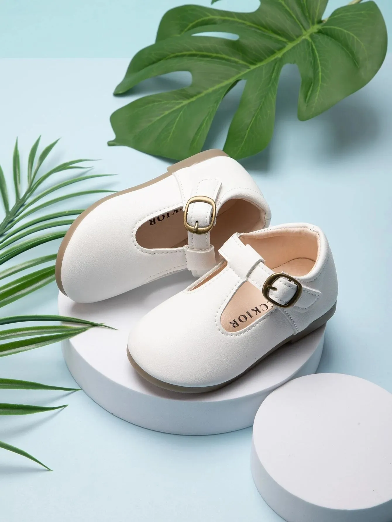 Toddler Girls Buckle Detail Flats