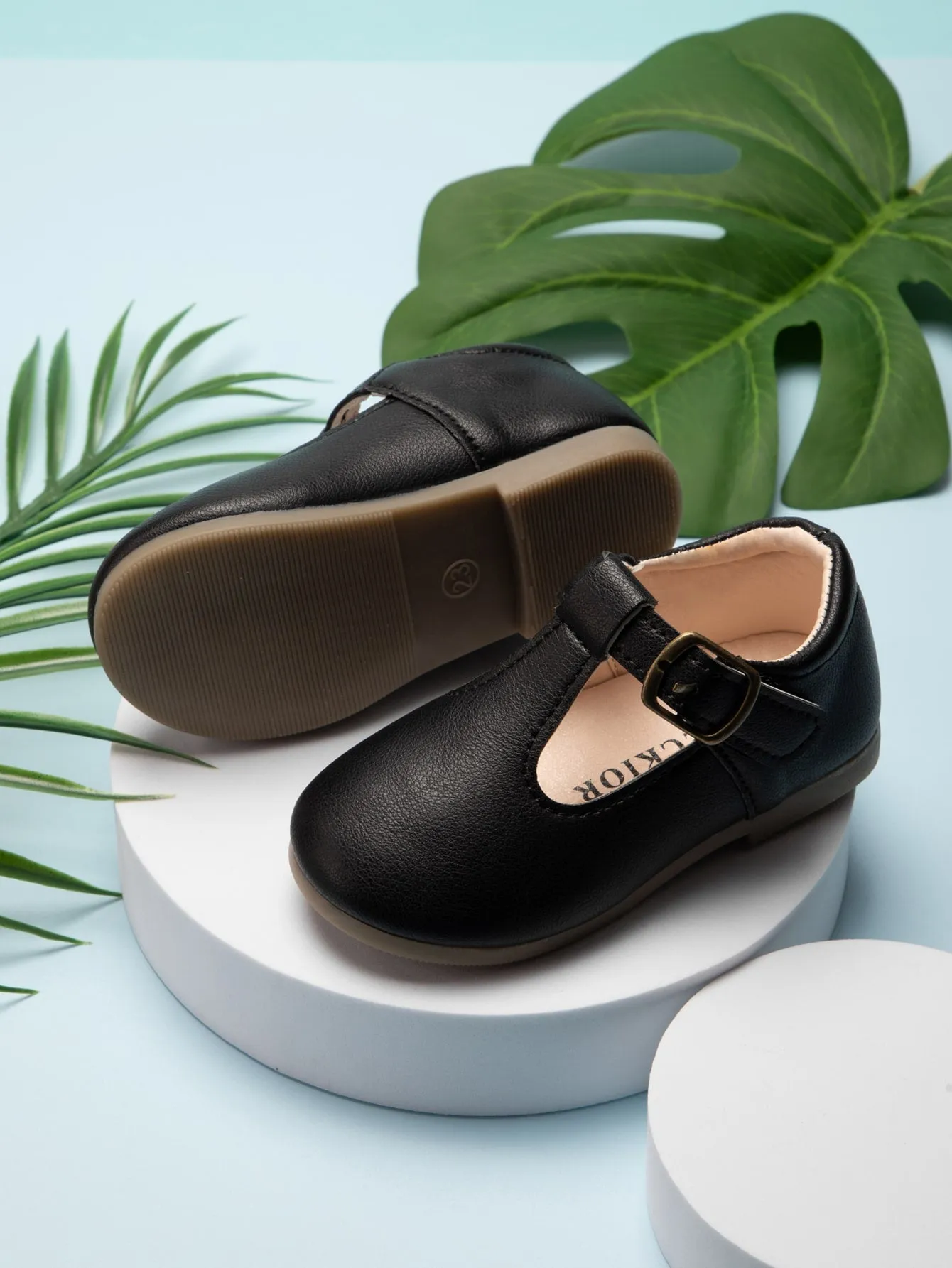 Toddler Girls Buckle Detail Flats