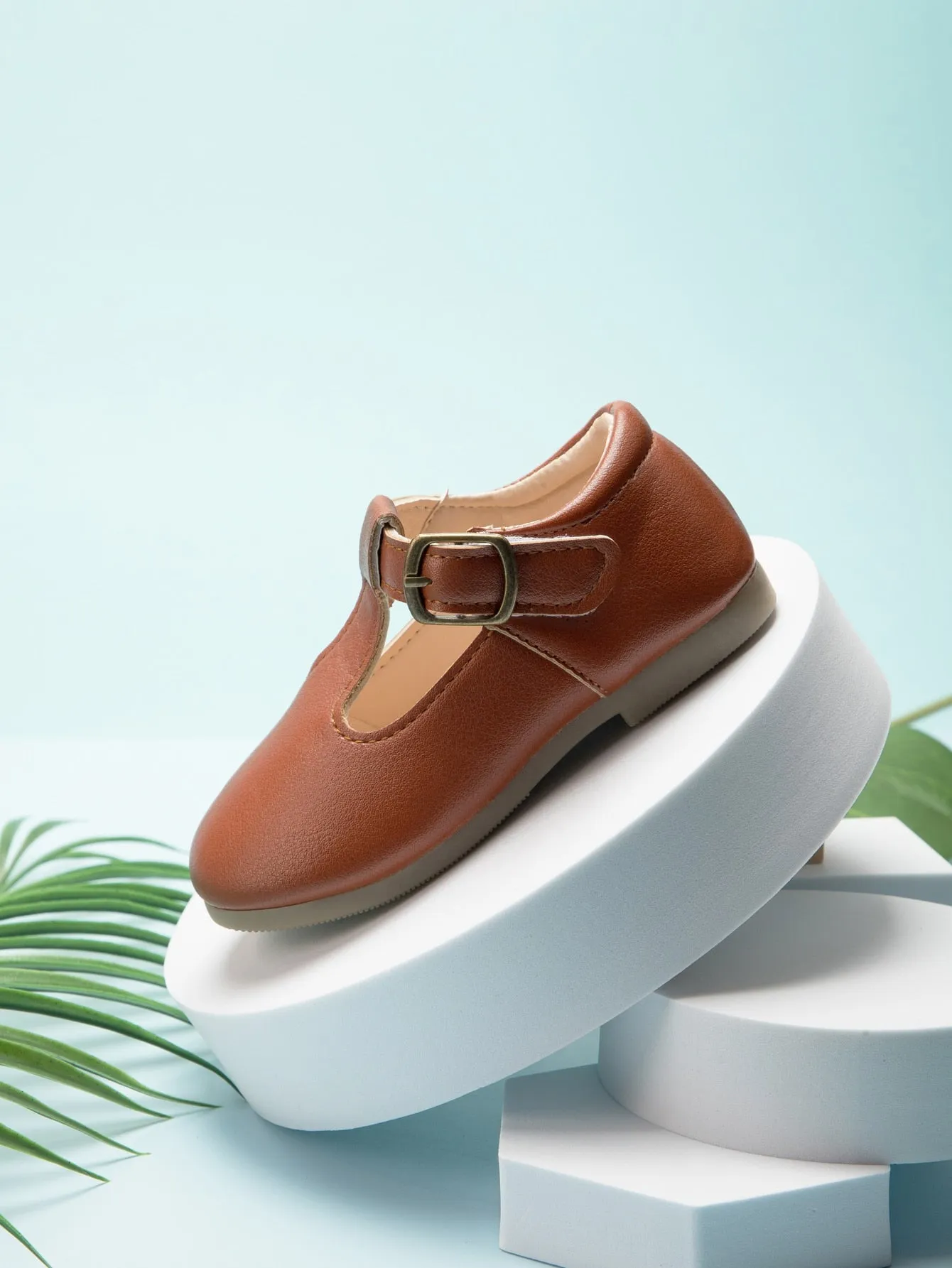 Toddler Girls Buckle Detail Flats