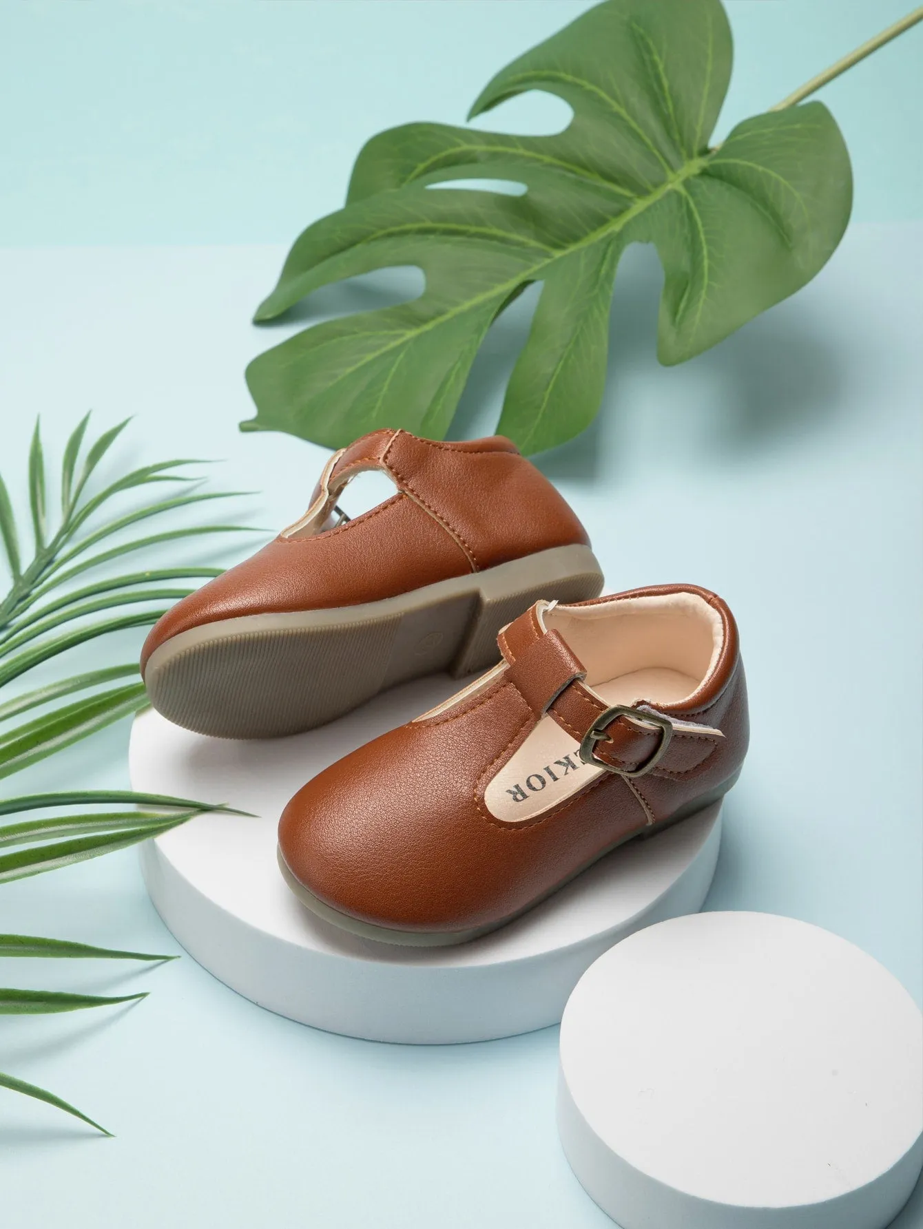 Toddler Girls Buckle Detail Flats