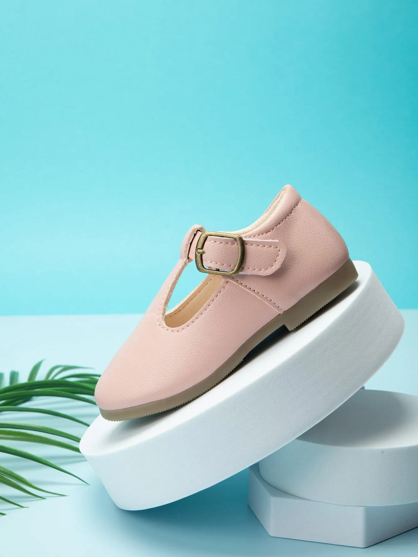 Toddler Girls Buckle Detail Flats