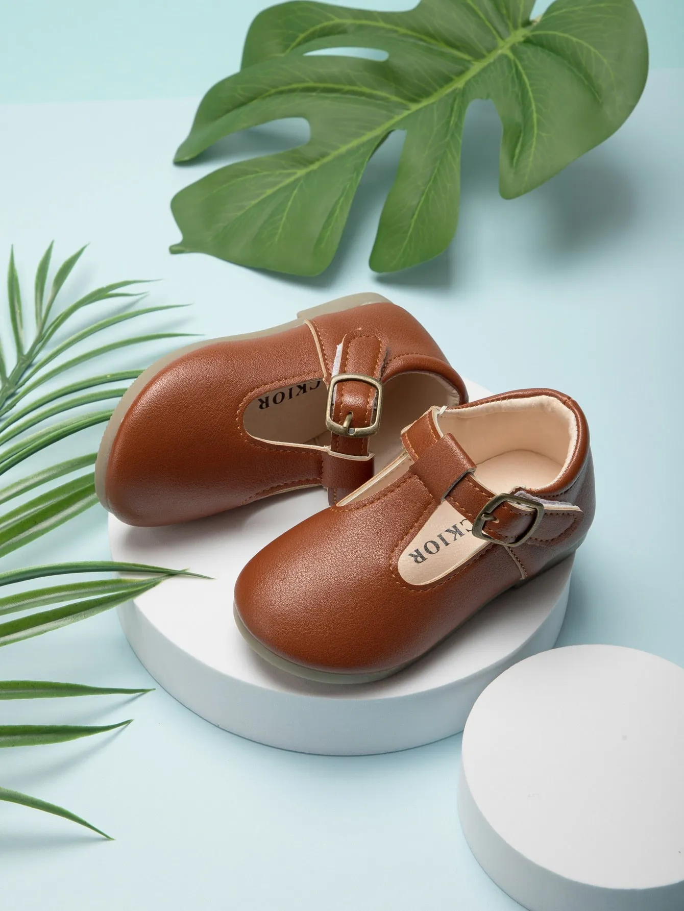 Toddler Girls Buckle Detail Flats