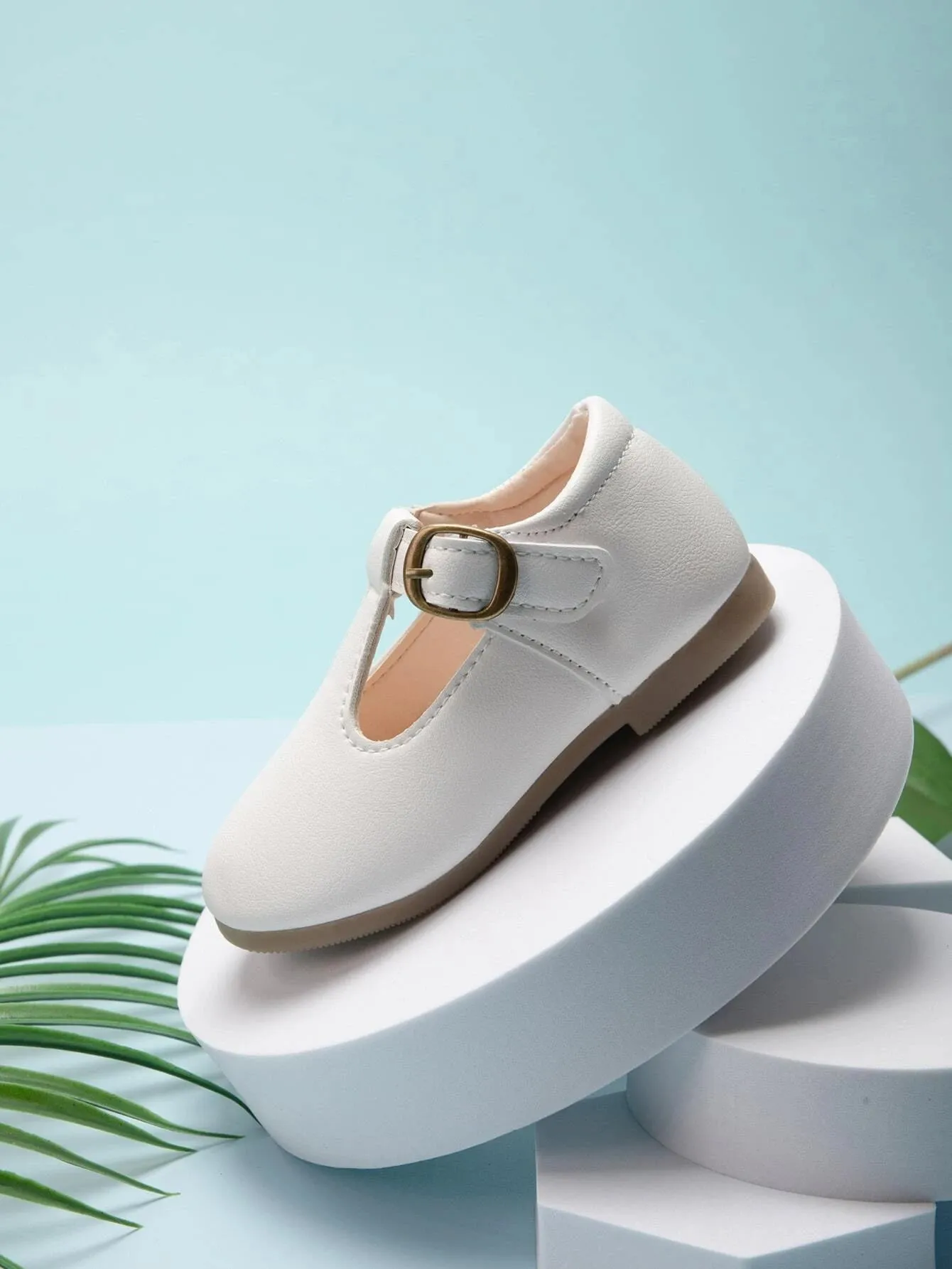 Toddler Girls Buckle Detail Flats