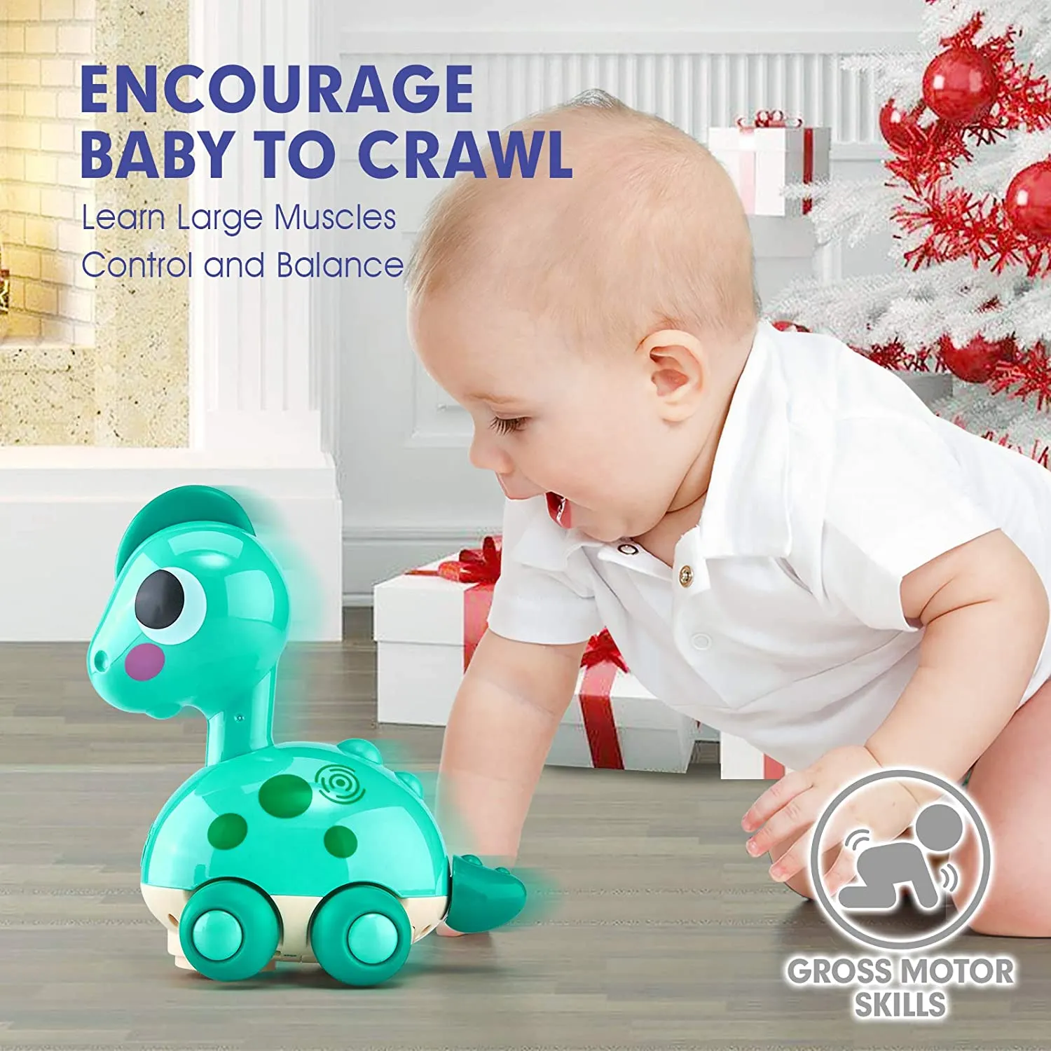 Touch & Go Music Light Crawling Toys