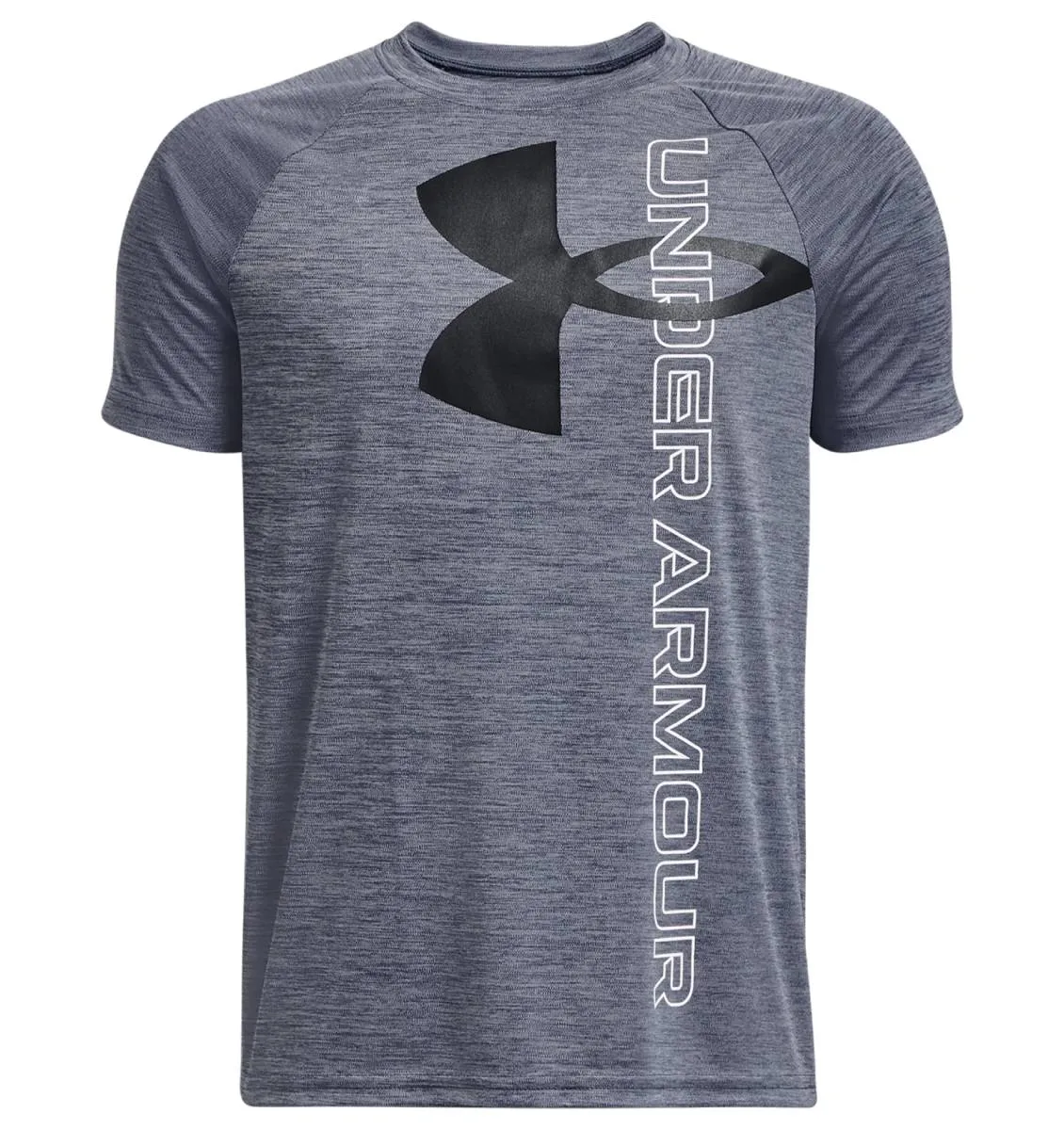 Under Armour Boys' Tech™ Split Logo Hybrid Short Sleeve Tee