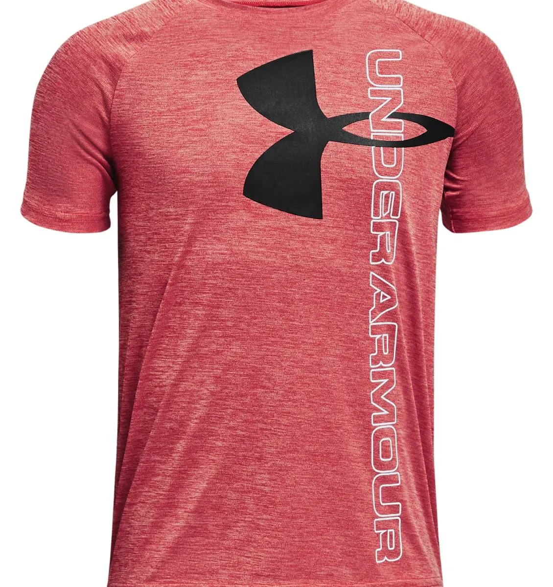 Under Armour Boys' Tech™ Split Logo Hybrid Short Sleeve Tee