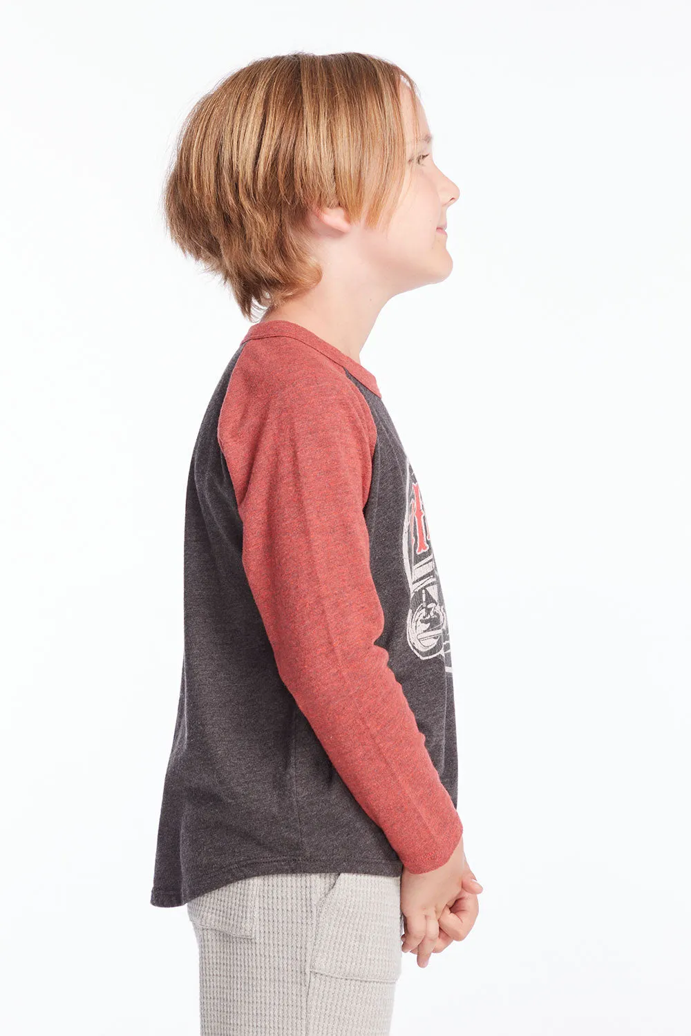 Vintage Rider Boys Baseball Tee