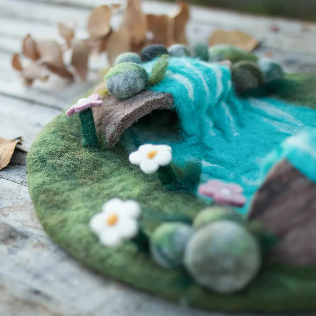 Waterfalls Felt Habitat - Felt Mat (For Gus Mabel Tray)