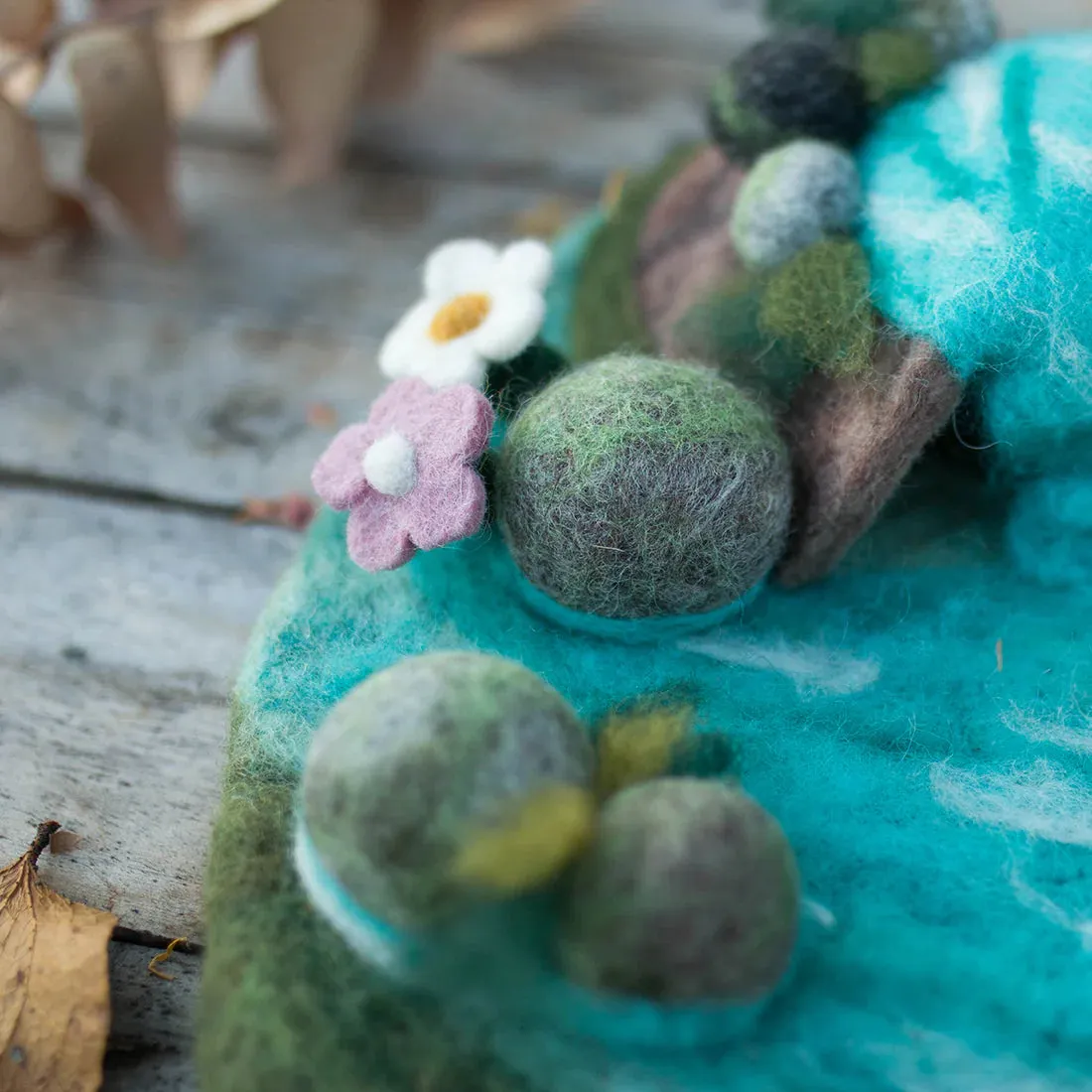 Waterfalls Felt Habitat - Felt Mat (For Gus Mabel Tray)